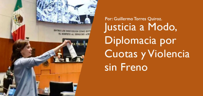 Justicia a Modo, Diplomacia por Cuotas y Violencia sin Freno