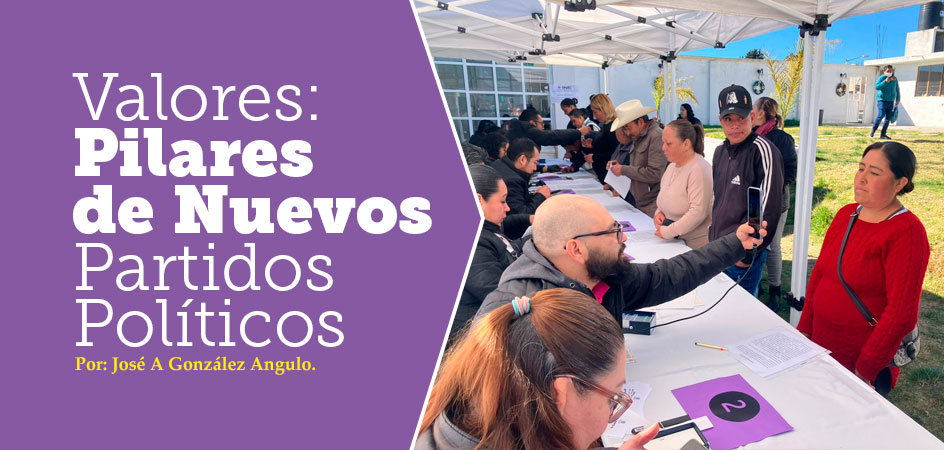 Valores: Pilares de Nuevos Partidos Políticos