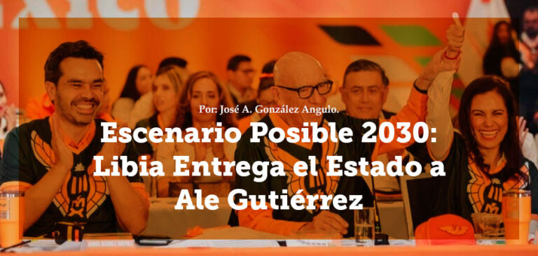 Escenario Posible 2030: Libia Entrega el Estado a Ale Gutiérrez
