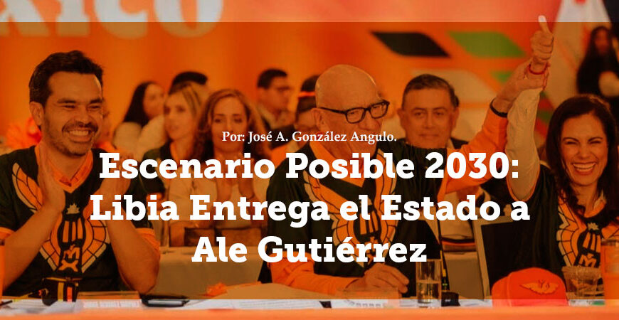 Escenario Posible 2030: Libia Entrega el Estado a Ale Gutiérrez