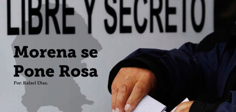 Morena se pone rosa