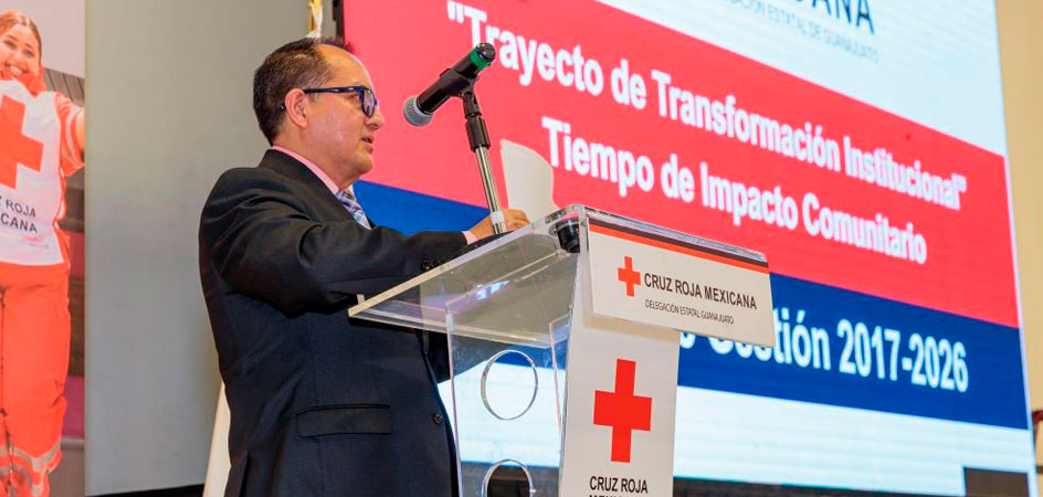 SG fortalece la Cruz Roja