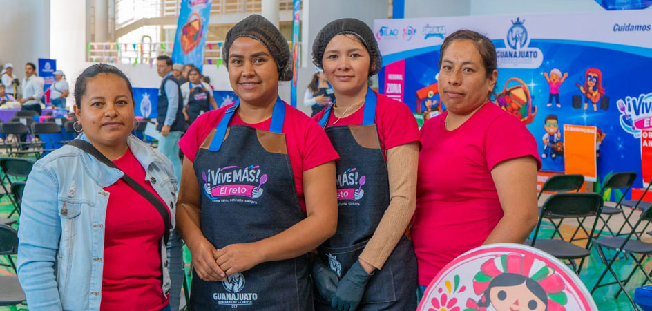 ¡Recetas a través Vive Más!