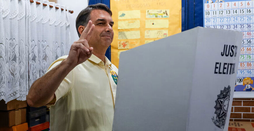 Flavio Bolsonaro: “Vamos a hacer el Mejor Gobierno”